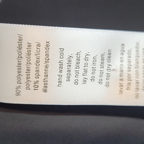 Alex Evenings Black Stretch Velvet Wide Leg Pants - Picture 5 of 7